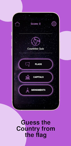 Countries Quiz Screen 2