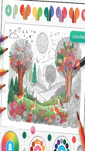 Android application Coloring Games: Color ASMR screenshort