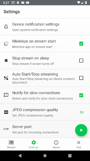 Screen Mirror HTTP Screen 2