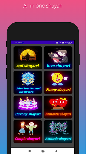 Android application Allinone shayari screenshort