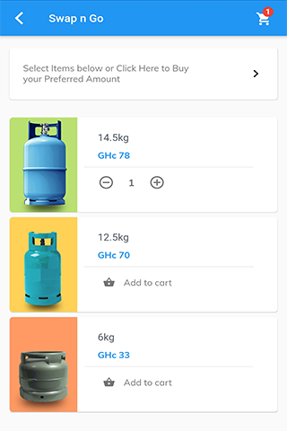 Gas App Screen 3