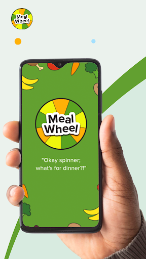 Android application Meal Wheel screenshort