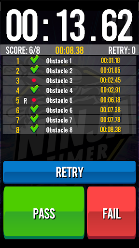 Ninja Course Timer