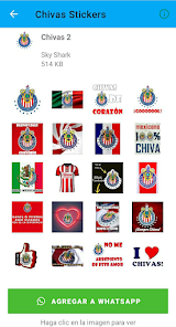 Captura de Pantalla 12 Chivas Guadalajara Stickers android