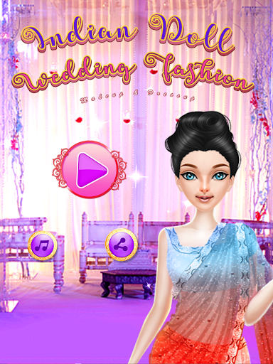Indian Wedding Fashion Makeup And Dressup Mod (Unlimited Money) Download screenshots 1