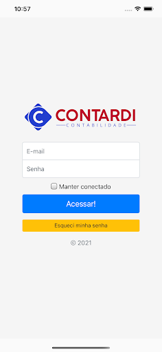 Android application Contardi screenshort