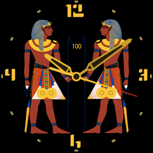 Egyptian Gods Gold Watchface