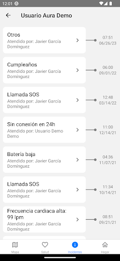 AuraCare Screen 3