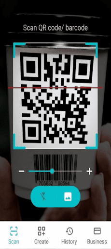 barcode scanner Screen 3