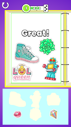 Sticker album 3D! - Screenshot 2