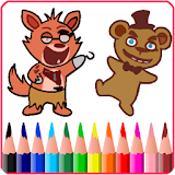 How to draw FNAF Coloring book icon