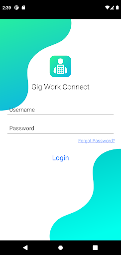 Gig Work Connect Screen 2