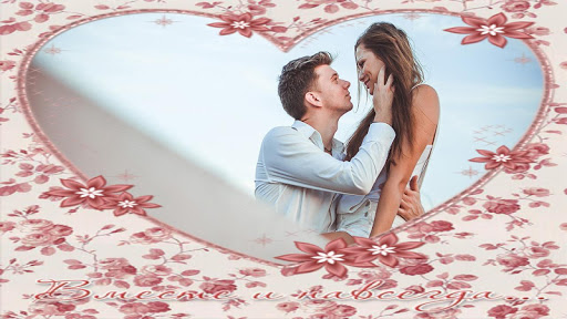 Android application Honeymoon Lover Photo Frames screenshort