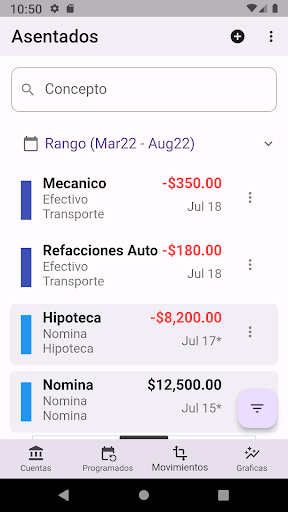 Income & Expense Tracker Screen 2