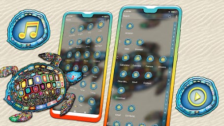 Turtle Mandala Launcher Theme