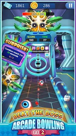 Game screenshot Arcade Bowling Go 2 apk download