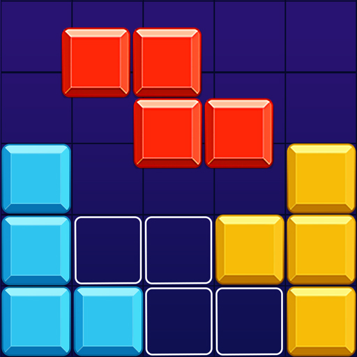Block Smash Puzzle Block Game Logo