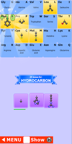 Amino Acids Match Game - Screenshot 4