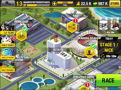 Tour de France 2021 Official Game - Sports Manager Screenshot