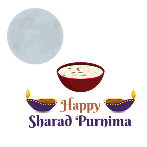 Happy Sharad Purnima 2023 logo
