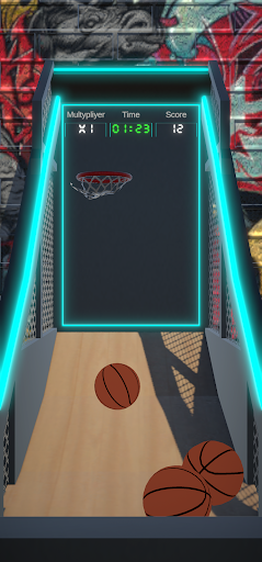 Hoop shots. Arcade. Screen 2