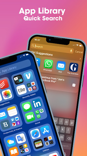 Launcher iOS 17 Screen 3