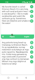 Filipino - English Translator Screenshot