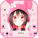 最新版、クールな Kawaii Bunny Girl のテー - Androidアプリ