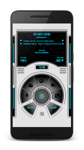SpaceBot-I for KLWP