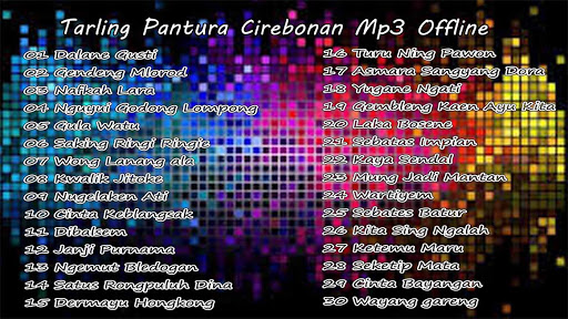 Android application Cirebonan Tarling Lagu Offline screenshort