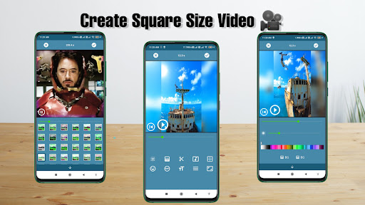 Android application Square Video & College Maker screenshort