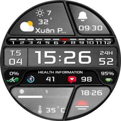 N-SPORT701- Digital Times Face screenshot 10