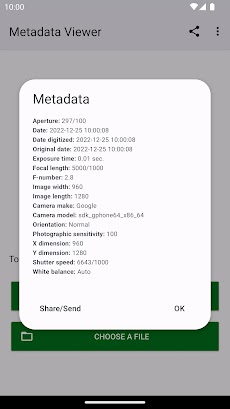Photo Metadata Viewerのおすすめ画像3