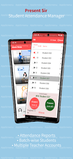 Android application Present Sir screenshort