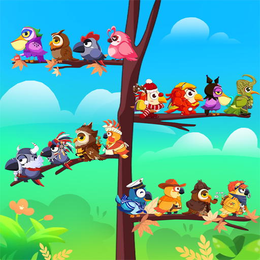 Cute Bird Game:Sorting Puzzle Scarica su Windows