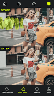 Photo Retouch - Objekte entfer Bildschirmfoto