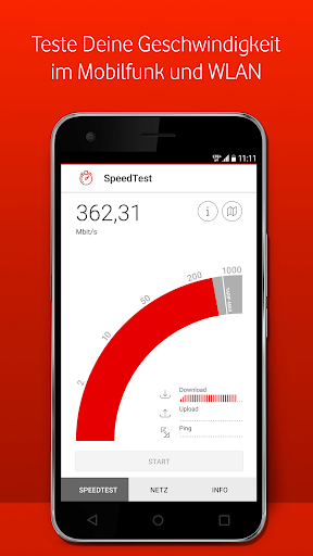 Vodafone SpeedTest 11.2.0 screenshots 1