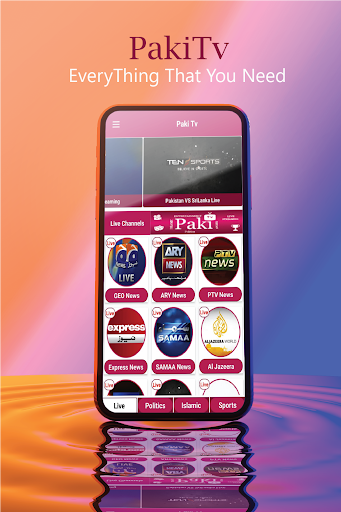Paki TV (Live TV, Live Sports, Screen 2