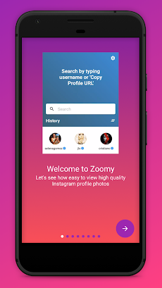 Zoomy for Instagram - Big HD profile photo pictureのおすすめ画像1