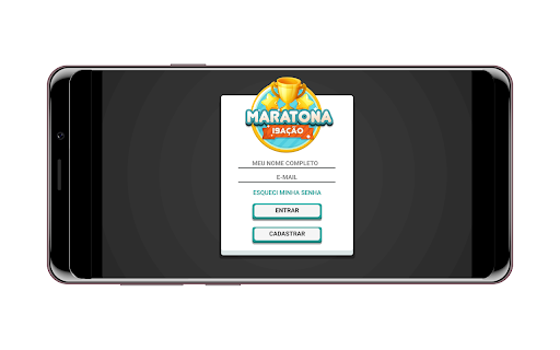 Android application Maratona i9 2.0 screenshort