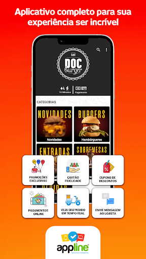 Android application DOC Burger screenshort