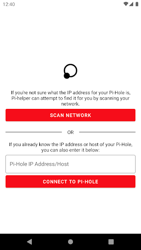 Android application Pi-helper screenshort