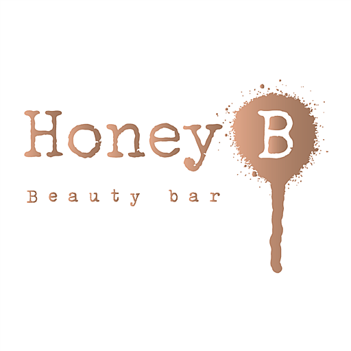 Honey b. Бьюти бар логотип.