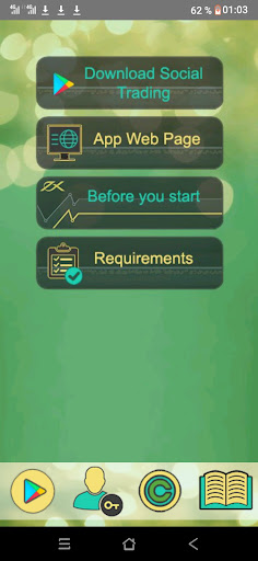Android application Social Trading Guide screenshort