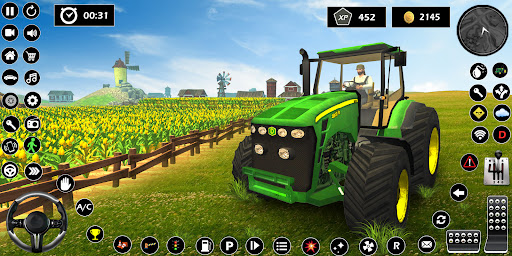 Android application Tractor Farming: Simulator 3D screenshort