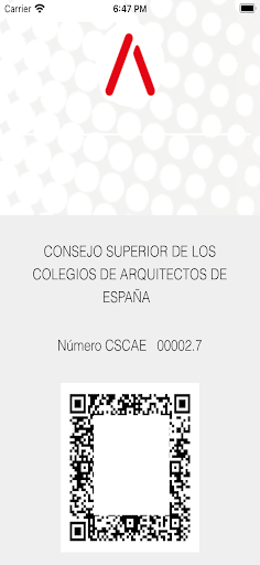 Carné Colegial CSCAE Screen 3