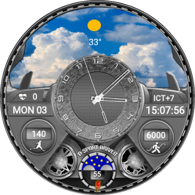 N-SPORT355 DriverSport Watch