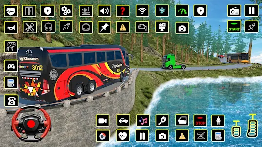教練駕駛模擬器巴士遊戲