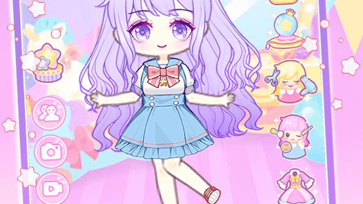 Anime Doll Dress Up Games APK v1.1.0  MOD Unlocked Skins Gallery 3