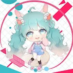 Cover Image of Download Cute Girl Avatar Maker  APK